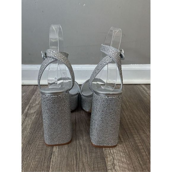 LARROUDÉ Dolly Ankle Strap Platform Sandal - Picture 8 of 11